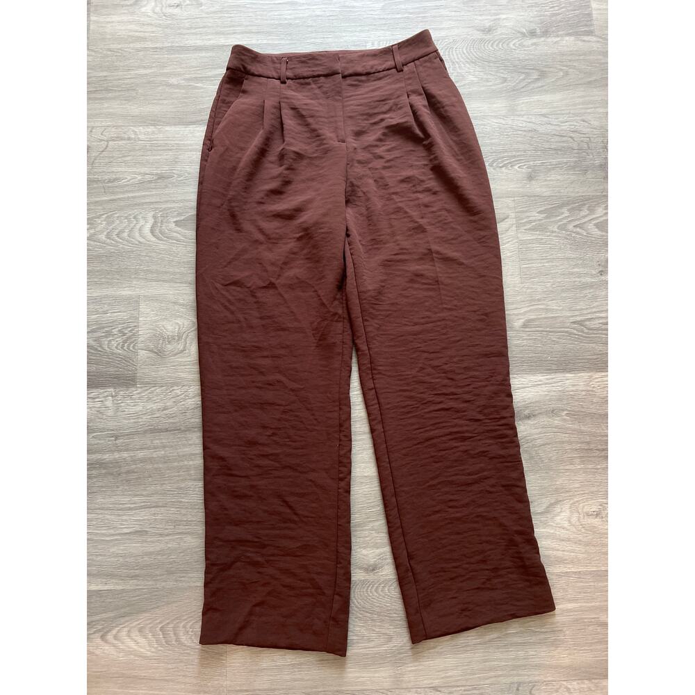 Christian Lacroix size 10 maroon dress pants